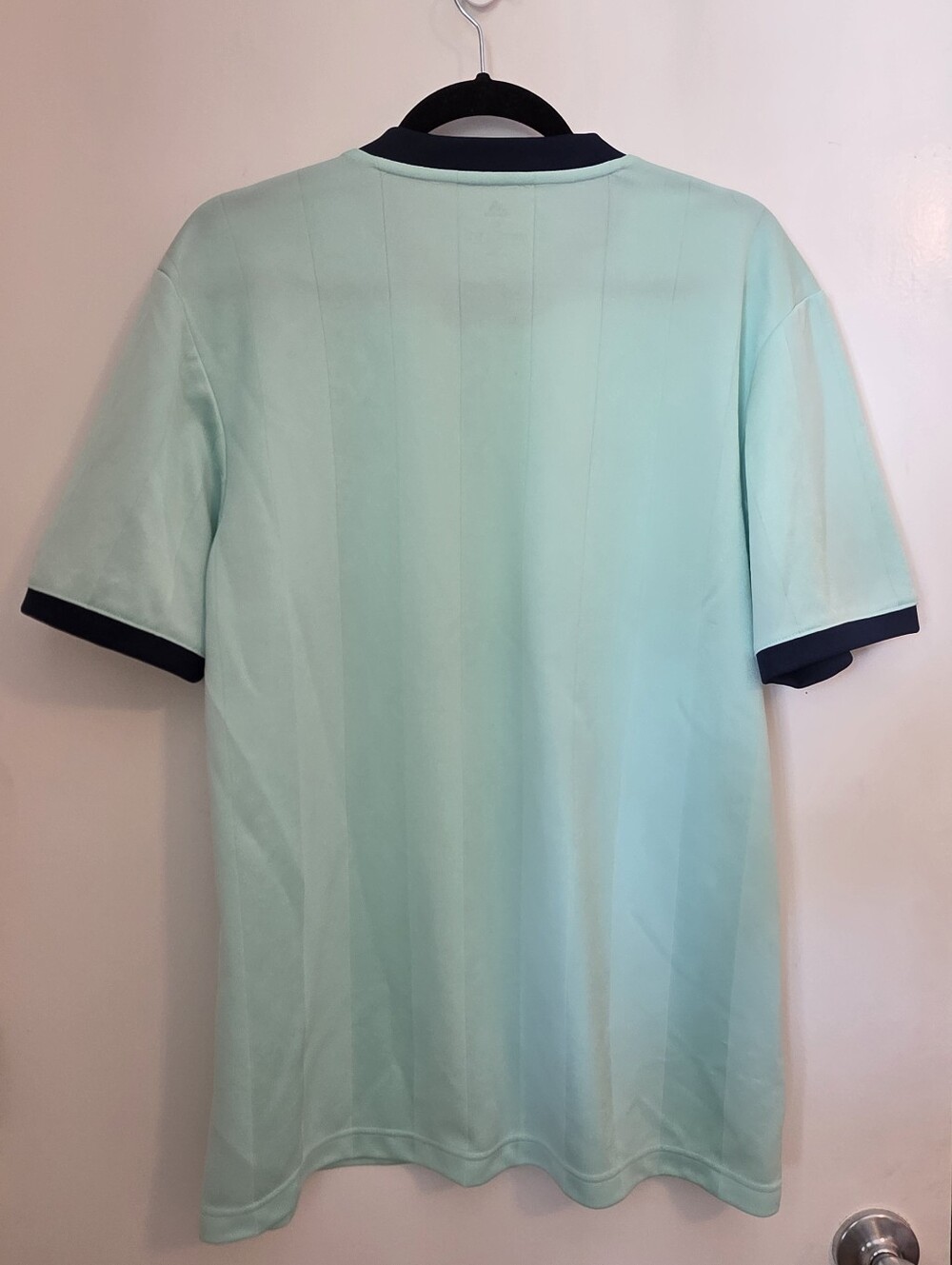 Adidas Tango Advanced Soccer Jersey Small Clear Mint Climalite - Picture 3 of 7